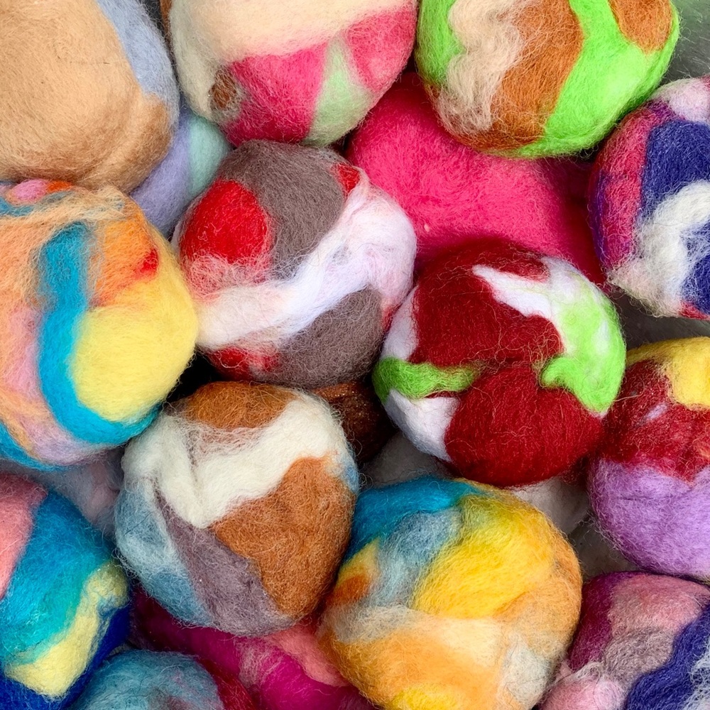 🌻 Decorative handmade felted soap 🧼 3 for $8